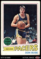 1977 Topps #94 Don Buse Pacers University of Evansville 3 - VG