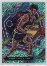 2023 Topps Cosmic Chrome Aqua Equinox Refractor /149 John Stockton #147 HOF 1h50
