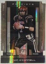 2008 DONRUSS ELITE KEVIN O'CONNELL DIE CUT BLACK STATUS SP ROOKIE AUTO #1/1 RARE