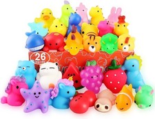 Squishies, 26 Pack Mochi Squishy Toys - Kawaii Cat Squishys Slow Rising Animals