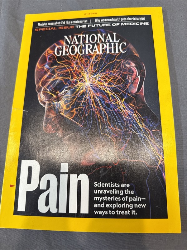 NATIONAL GEOGRAPHIC JANUARY 2020 - PAIN - SCIENTISTS ARE UNRAVELING THE MYSTERY