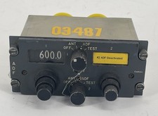 Collins 614L-13 792-6275-006 Dual ADF Control Unit Aircraft Avionics Boeing