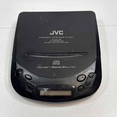 VTG JVC XL-P40 Portable CD Player Hyper Bass Sound Compact Disc