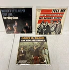 The Rolling Stones 45 RPM Picture Sleeve Lot Of 3! Fan Club! Paint It Black