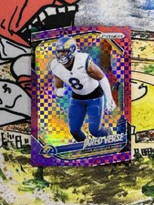 2025 Panini Prizm Jared Verse /49 Purple Power  - LA Rams Young  ⭐️