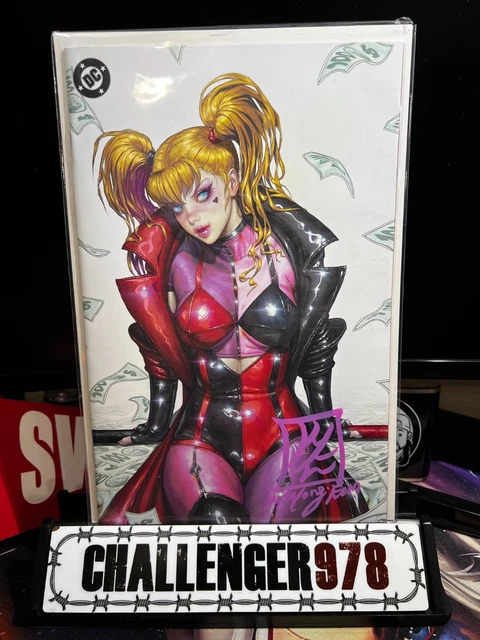 HARLEY QUINN #50 KyuYong EOM SIGNED VIRGIN w/ COA