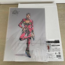 Jojo World Acrylic Art Panel with dRawn foil Giorno Giovanna