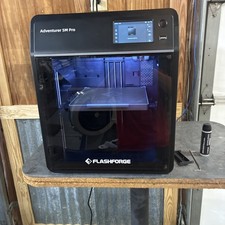 flashforge adventurer 5m pro 3d printer Only Has 293 Hours On It.
