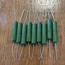 10pcs PIO Capacitor 0.33uF .33uF 160V K42Y-2 Paper in Oil Audio Amp USSR NOS