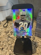 2013 Panini HOF 50th Anniversary Lem Barney Lions On Card HOF Auto /50