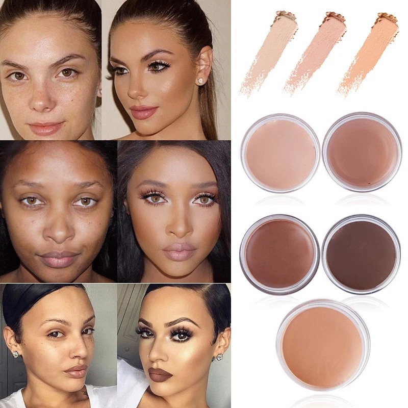 Skin Tattoo Birthmark Scar Cover Up Concealer Waterproof Primer Cream Makeup UK - Image 4 of 4