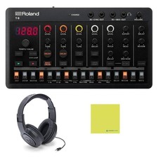 Roland T-8 Beat Machine Bundle w/Samson SR350 Over-Ear Stereo Headphones and ...