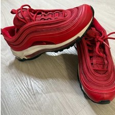 Scarpe da corsa Nike Air Max 97 donna 6,5 rosse sneakers sportive casual