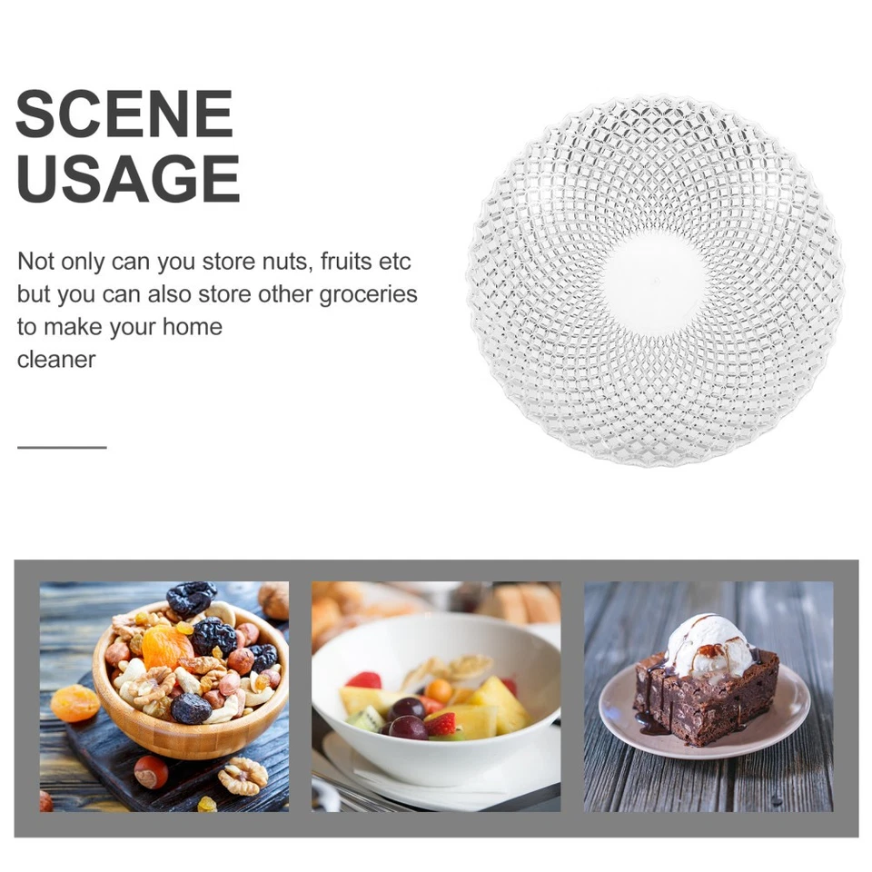 Acryl -Teller einzigartiger Obstteller Dessert Teller runder eleganter - Bild 2 von 4