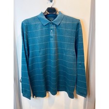 Van Heusen Mens Long Sleeve Green Size XL