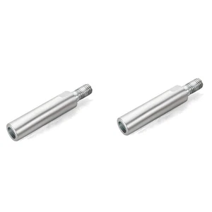 2X Raccordement des goujons d'angle M10 Arbre rotatif fil Polish7518