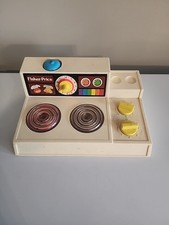 Fisher Price 1978 Vintage Stove Top Range Glow Magic Burners 919