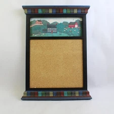 Hallmark Multicolor Farm Themed Fiberboard Cork Board 12" x 16.25"