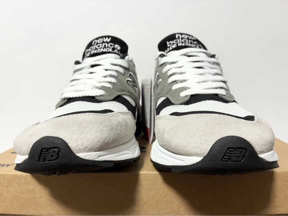 Deadstock New Balance M15009EC Color Blanco Gris Hecho en Inglaterra Hombres Us9.5 Foto 3 de 4