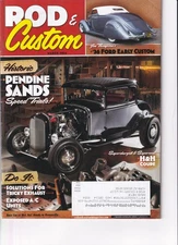 Vintage ROD &  CUSTOM Magazine March 201436 ford H&H coupe Hotrods