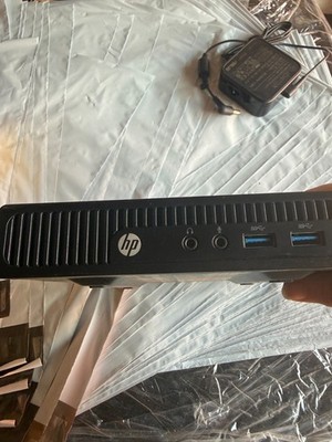 HP 260 G2 Mini PC V2V85UT#ABA HDMI VGA USB 3.0 Gigabit LAN--NO PS