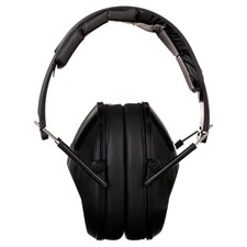 WALKER'S Unisex Adult's Lightweight Foldable Hearing Protection, Black