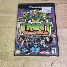 TMNT Mutant Melee Nintendo GameCube. CIB Tested And Working