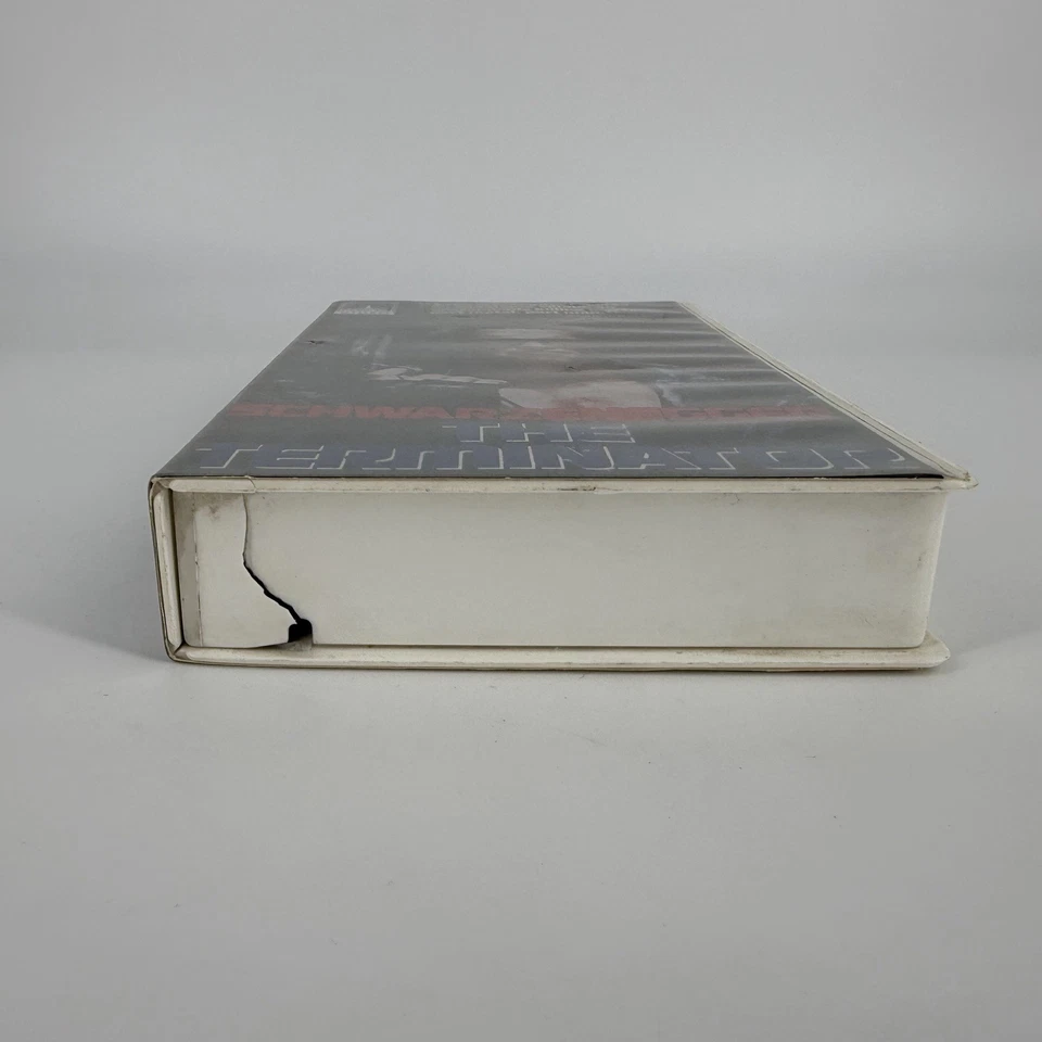 The Terminator 1984 Thorn EMI Video VHS Rare Hard Case Clamshell MINT NON RENTAL - Image 4 of 4