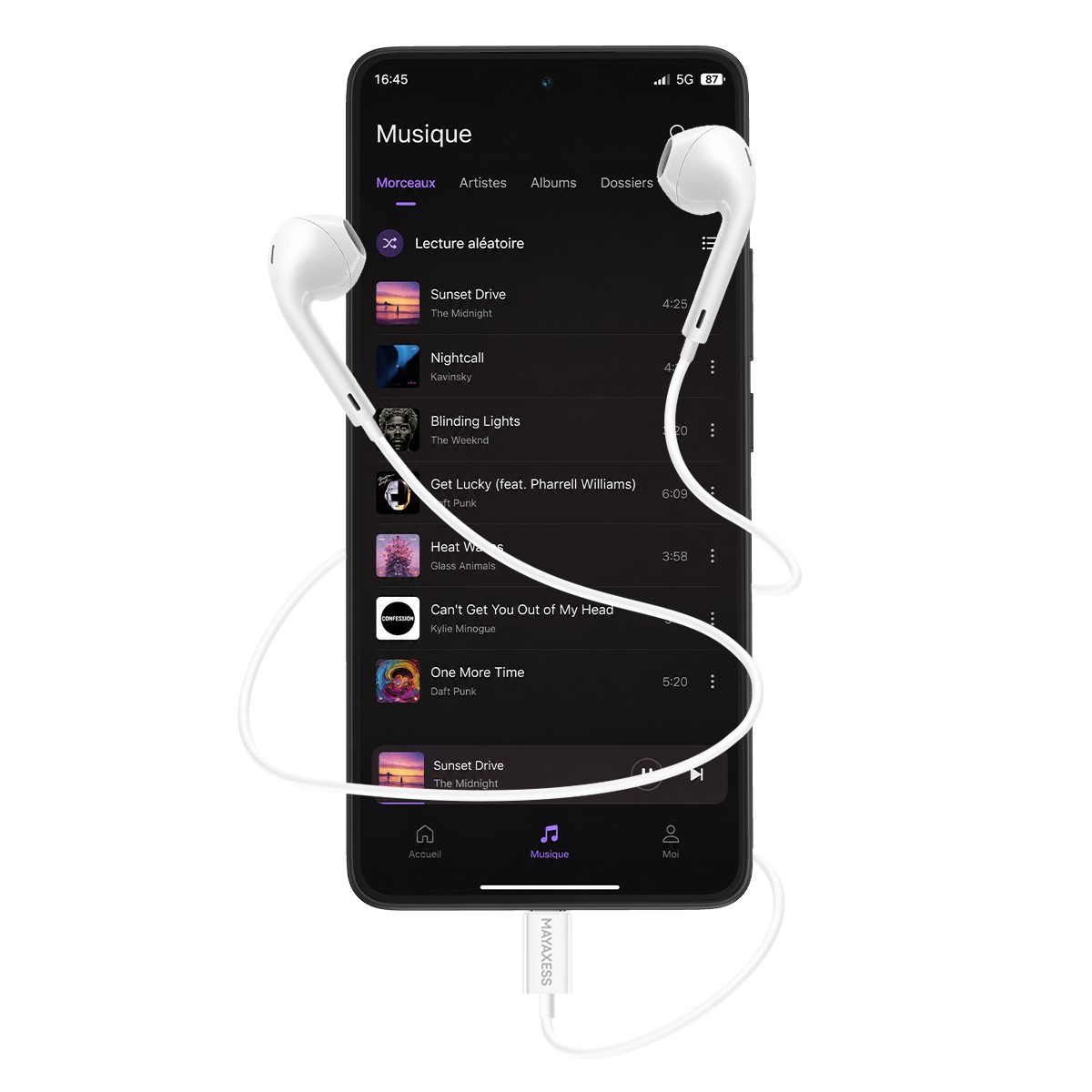 Écouteurs USB-C anti-latence avec micro intégré pour Xiaomi 14T