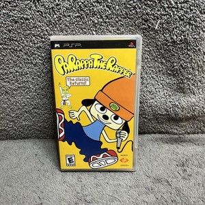 Jeu PSP PaRappa The Rapper – Version US Complète, En Bon état, Pour Collectionneurs !