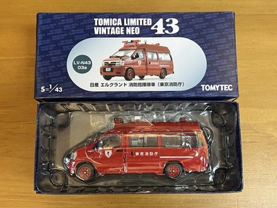 エルグランド消防指揮車 トミカリミテッドヴィンテージ ネオ　LV-N43 03a Tomica Limited Vintage NEO LV-N43 03a Elgrand Fire Command Vehicle