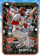 2024 Topps Holiday #H105 Victor Scott II