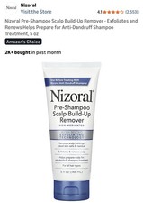Nizoral Pre-Shampoo Scalp Build-Up Remover 5 fl oz 148 Ml