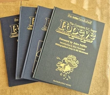 POPEYE, The Complete EC Segar Sundays, Vols. 1-4,  Fantagraphics, 1986, HC,