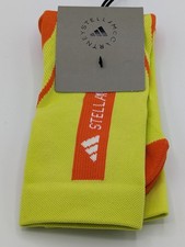 Adidas Stella McCartney Youth Kids Size XS 2.5-4 Green aSMC Crew Socks New