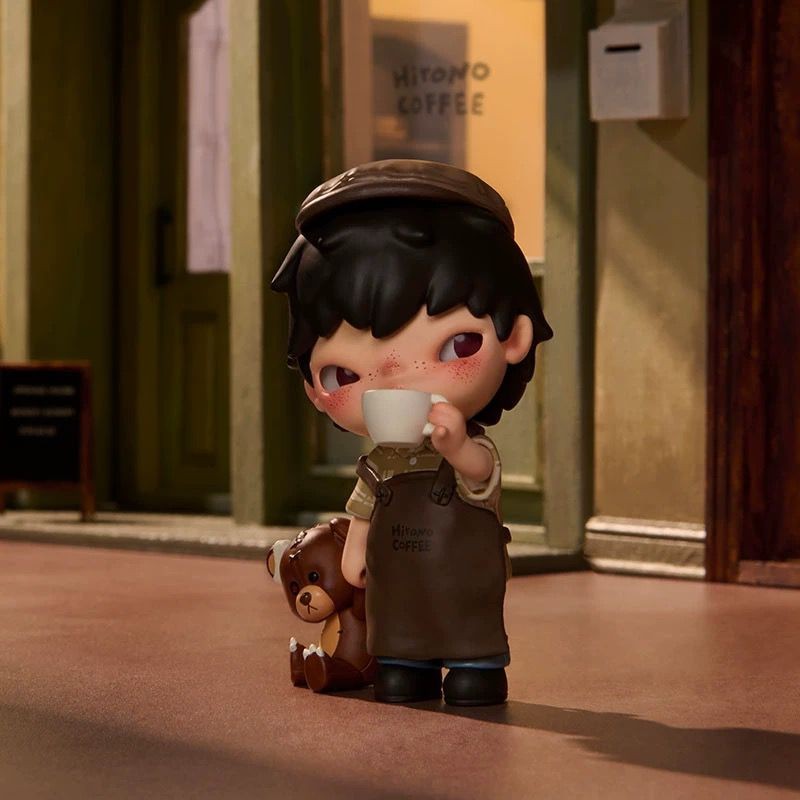 Authentic HIRONO Coffee limited edition Figures Toys Designer Hot