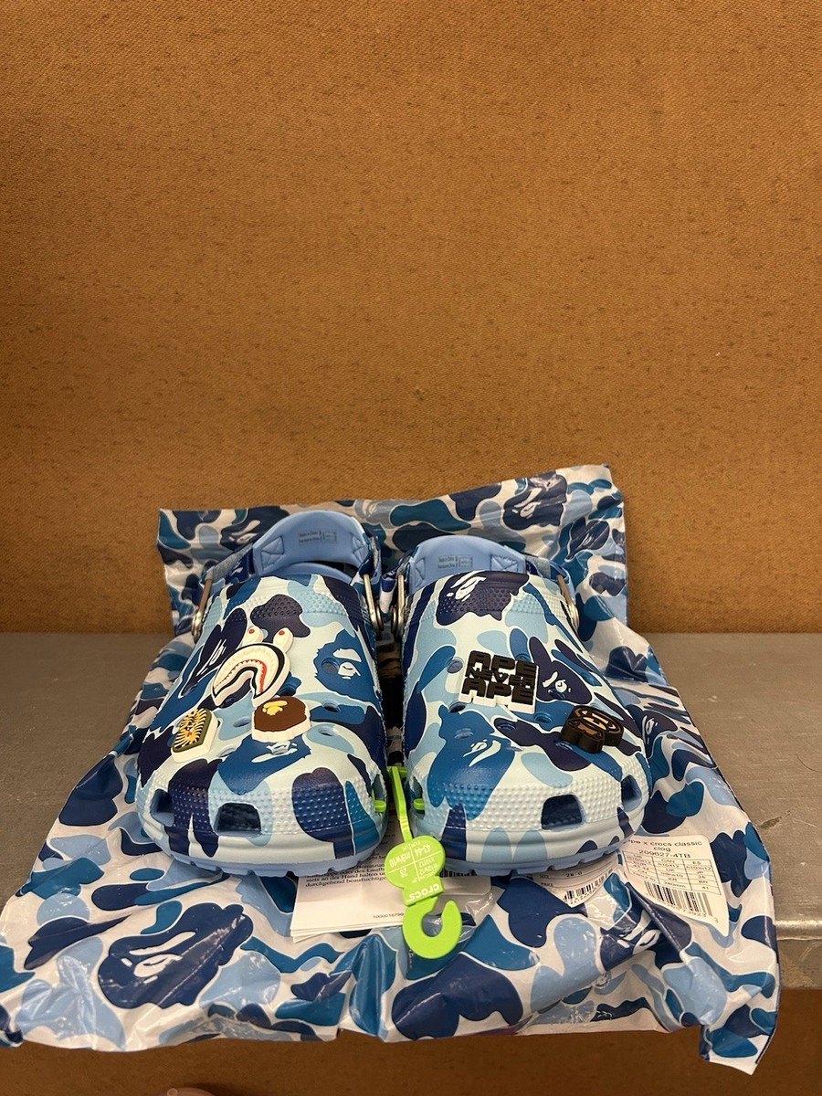 人気★正規品 Crocs x BAPE Classic Clog Oxygen Crocs x BAPE】 正規品☆ Classic Clog Oxygen ☆人気 (CROCS