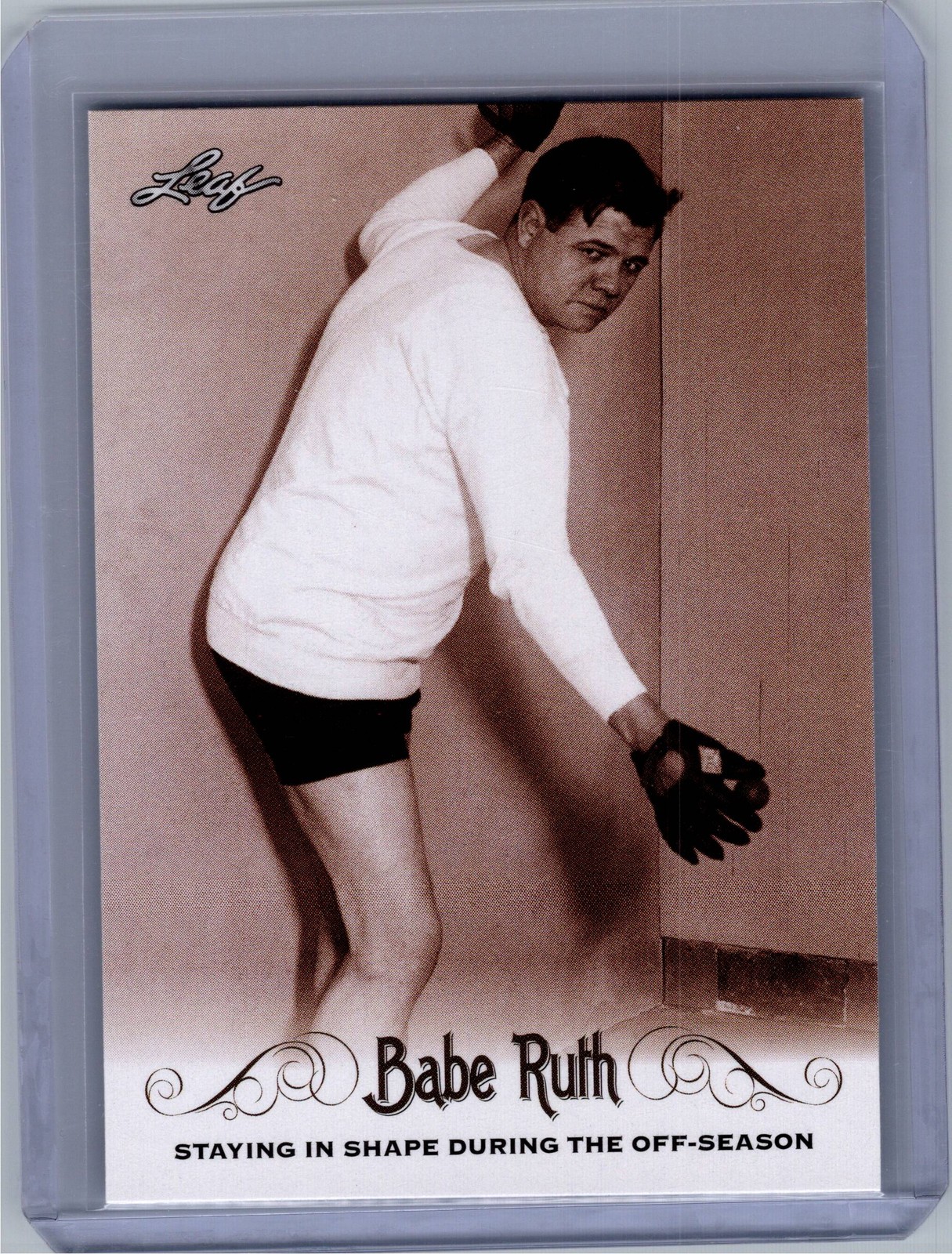 2016 Leaf Babe Ruth Collection #46 Babe Ruth NM+