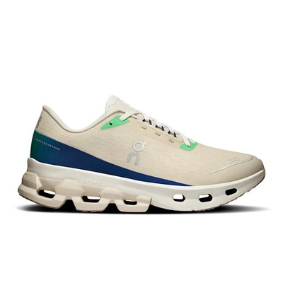 Women's On Cloudspark, Cream/Honeydew, 7.5 B Medium US