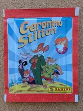 Panini Geronimo Stilton Stickers Pack New Sealed Sticker Rare