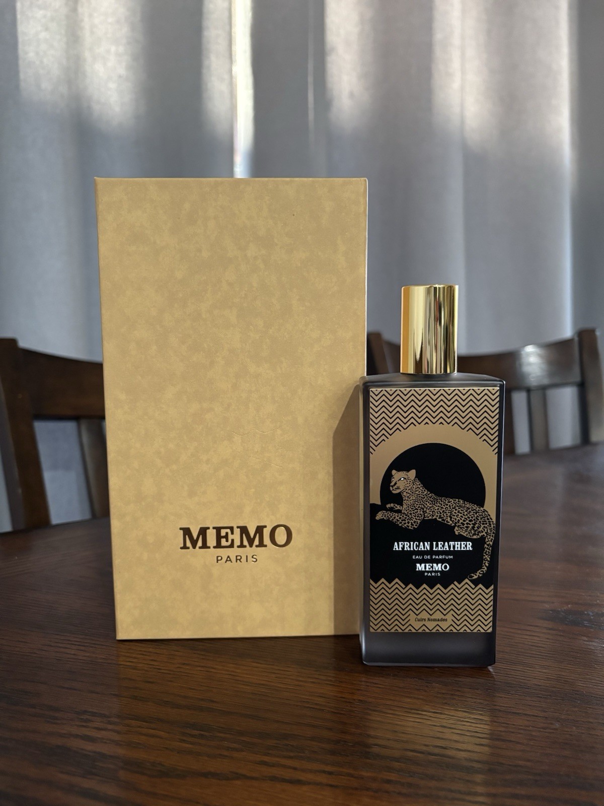 Memo Paris African Leather Eau de Parfum Spray, Unisex, 2.53 oz (75ml) New