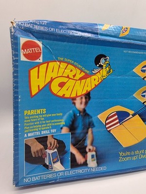 Vintage 1973 Mattel No.5627 Hairy Canary Super Stunt Plane for