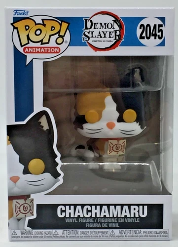 Funko Pop!  Anime Demon Slayer Chachamaru #2045 With Pop Protector