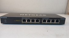 NETGEAR GS308PP 8-Port PoE Network Switch TESTED WORKING  READ 