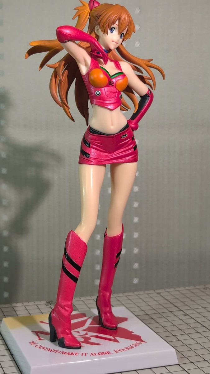 Evangelion Asuka Racing Queen Figure SEGA Premium RQ EVA Racing
