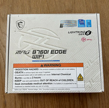 MSI MPG B760I EDGE WIFI DDR5 LGA1700 Mini-ITX Motherboard