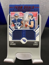 2023 Rookies & Stars Will Levis Tyjae Spears Dual  Patch /399 team duals 