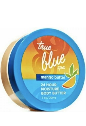 Bath & Body Works True Blue Spa Masło mango Masło do ciała ~ 7 uncji ~ Statki za darmo!!! - Zdjęcie 1 z 1