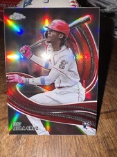 2024 Topps Chrome - Strokes #S-22 Elly De La Cruz (RC) Cincinnati Reds🔥🔥🔥