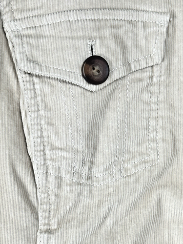 Neu ohne Etikett Eddie Bauer Cordjacke Damen Größe XL Knopfleiste Steinkragen Stretch - Bild 5 von 13